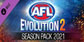 AFL Evolution 2 Season Pack 2021 Nintendo Switch