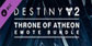 Destiny 2 Throne of Atheon Emote Bundle PS5