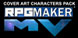 RPG Maker MV Cover Art Characters Pack